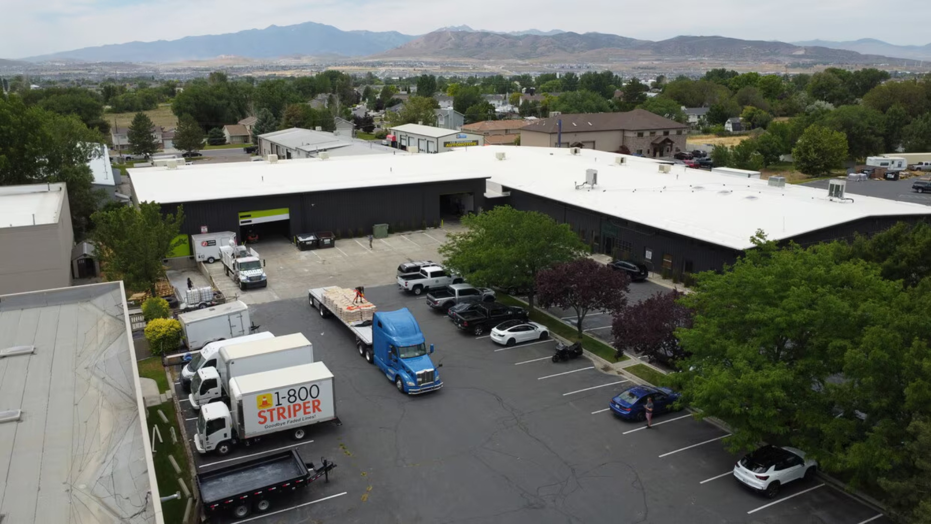 Anata fulfillment facility aerial view